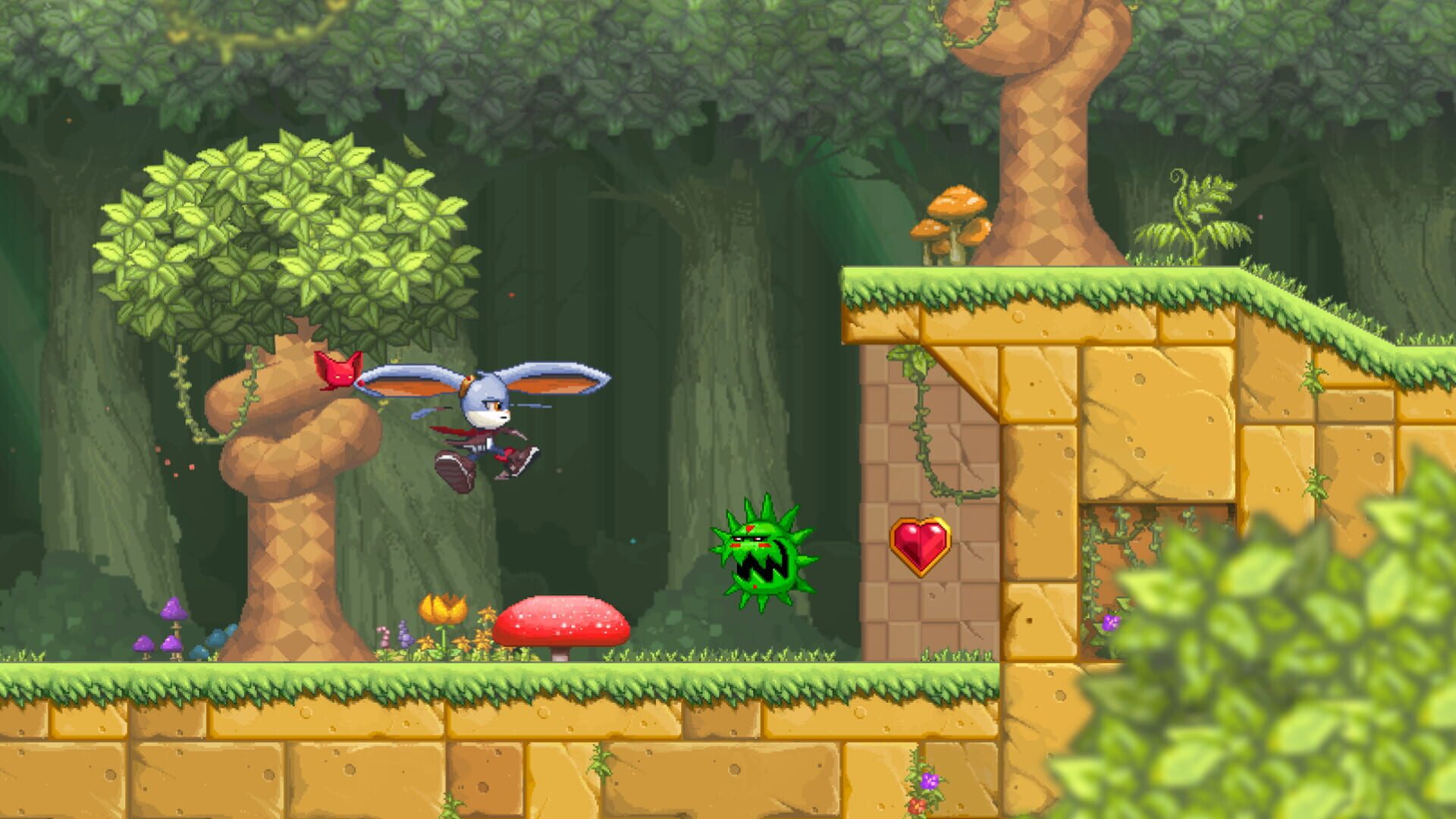 Screenshot for Kaze and the Wild Masks