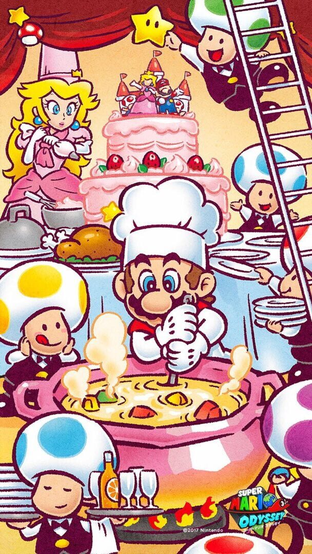 Artwork for Super Mario Odyssey