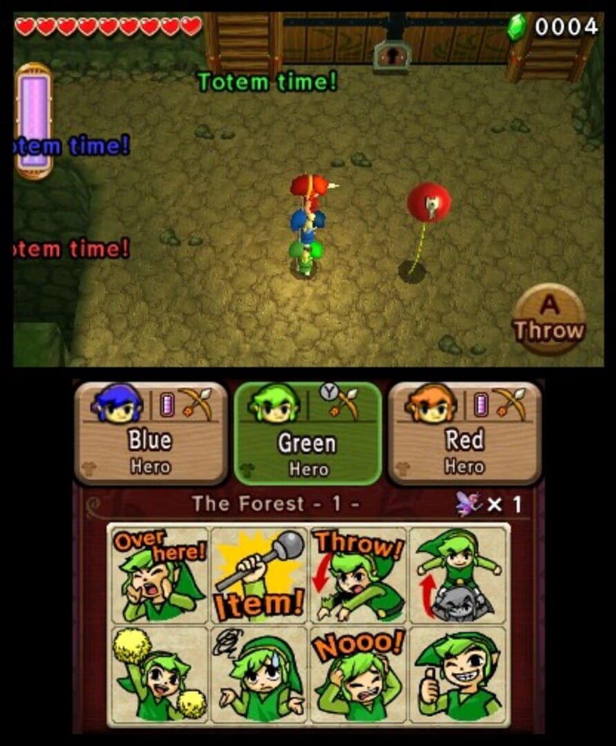 Screenshot for The Legend of Zelda: Tri Force Heroes