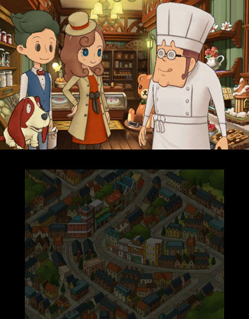 Screenshot for Layton's Mystery Journey: Katrielle and the Millionaire's Conspiracy