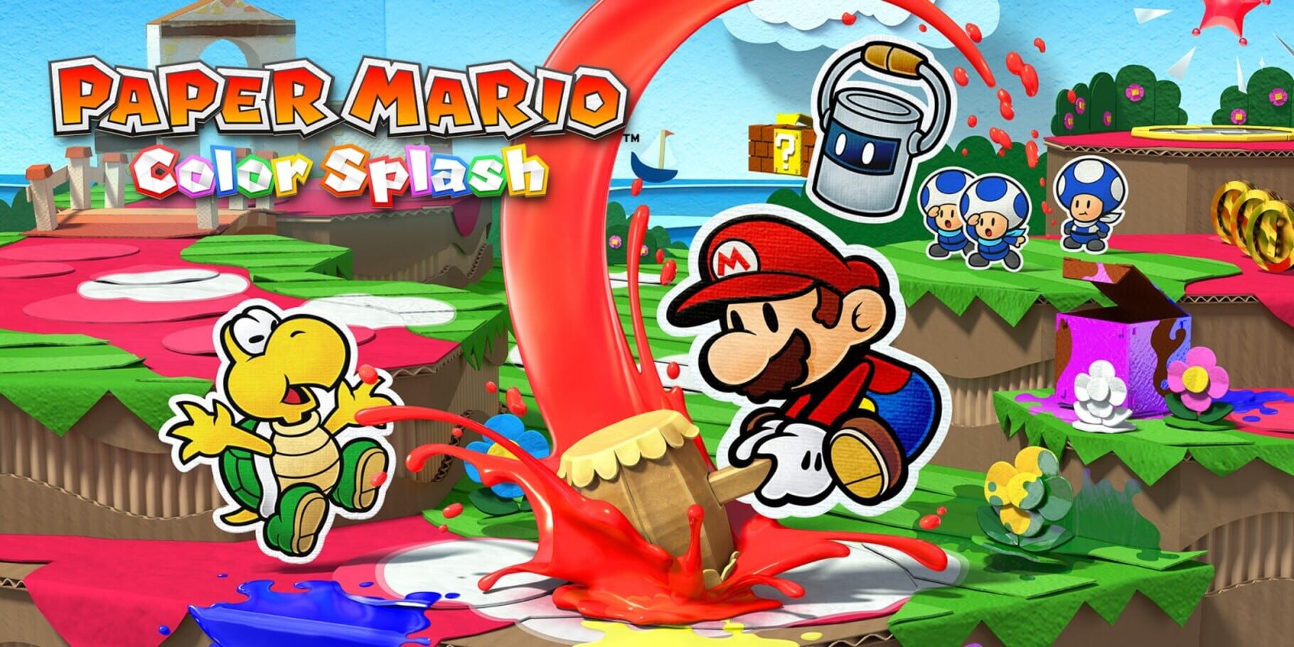 Artwork for Paper Mario: Color Splash