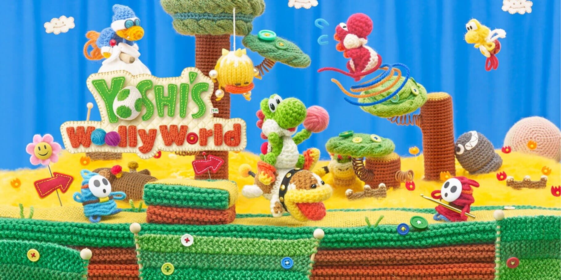 Artwork for Yoshi's Woolly World