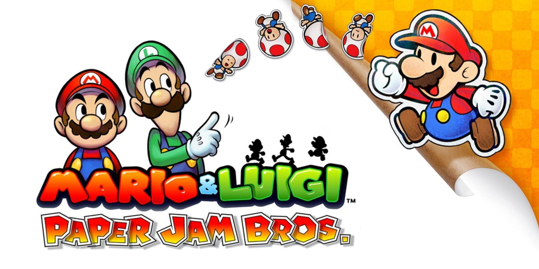 Artwork for Mario & Luigi: Paper Jam