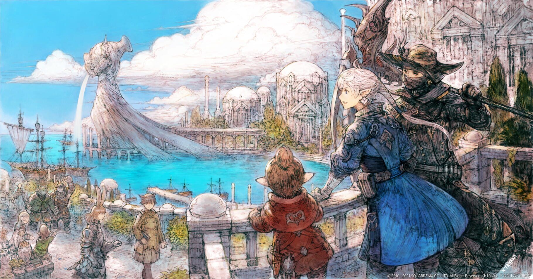 Artwork for Final Fantasy XIV: Endwalker