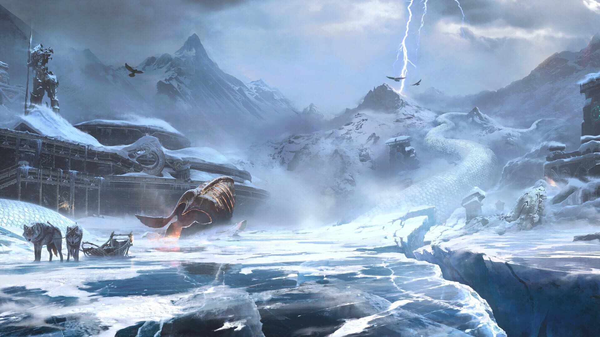 Artwork for God of War Ragnarök