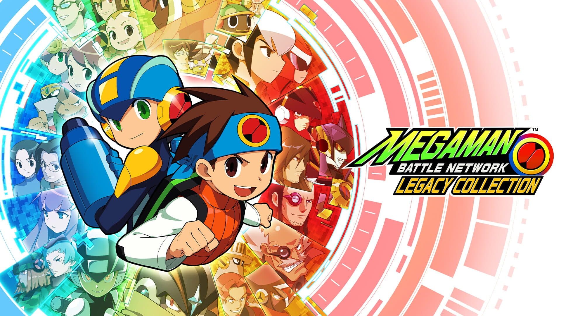 Artwork for Mega Man Battle Network Legacy Collection