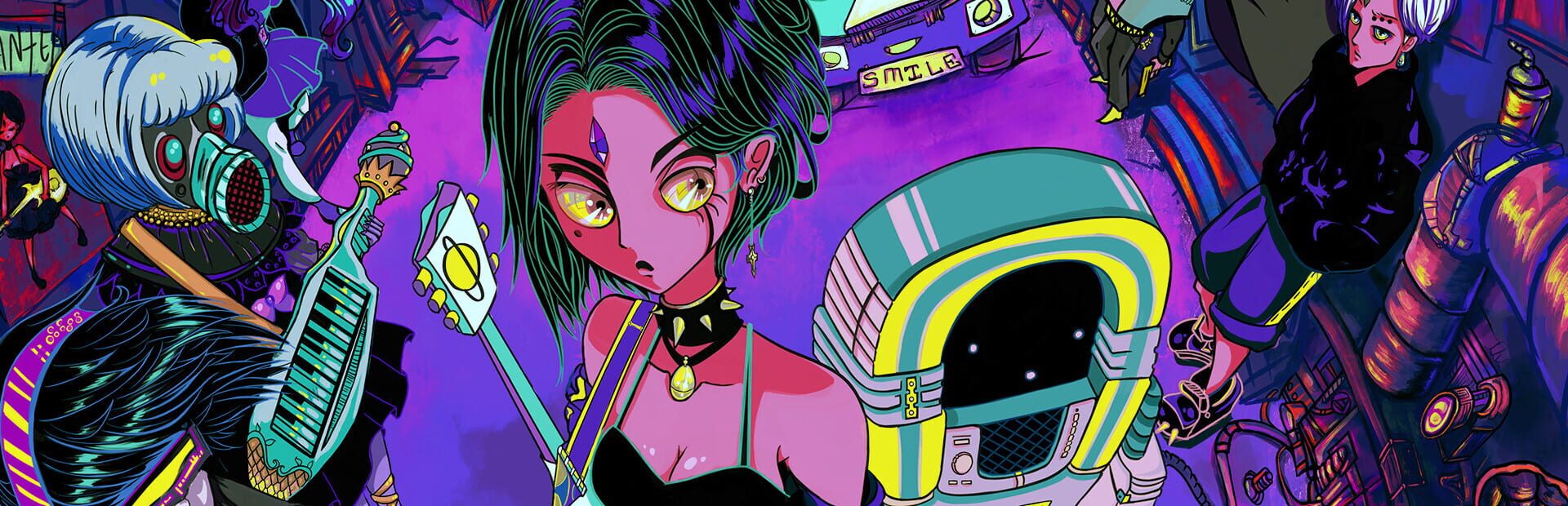 Artwork for Keylocker: Turn Based Cyberpunk Action