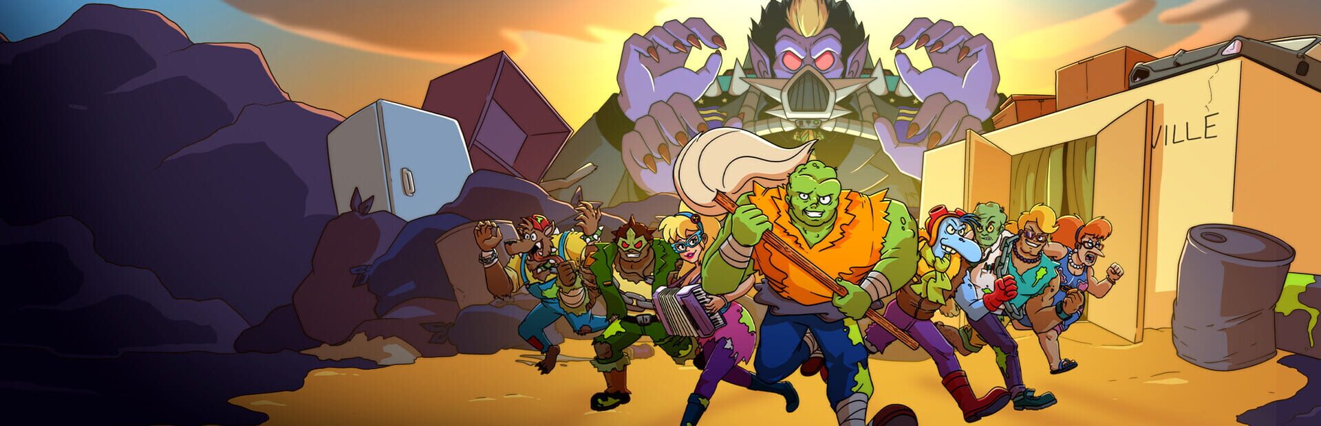 Artwork for Toxic Crusaders