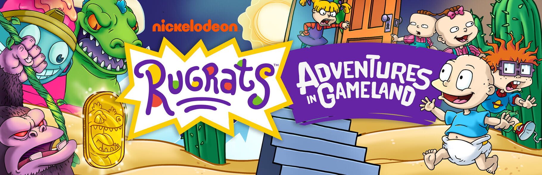 Artwork for Rugrats: Adventures in Gameland