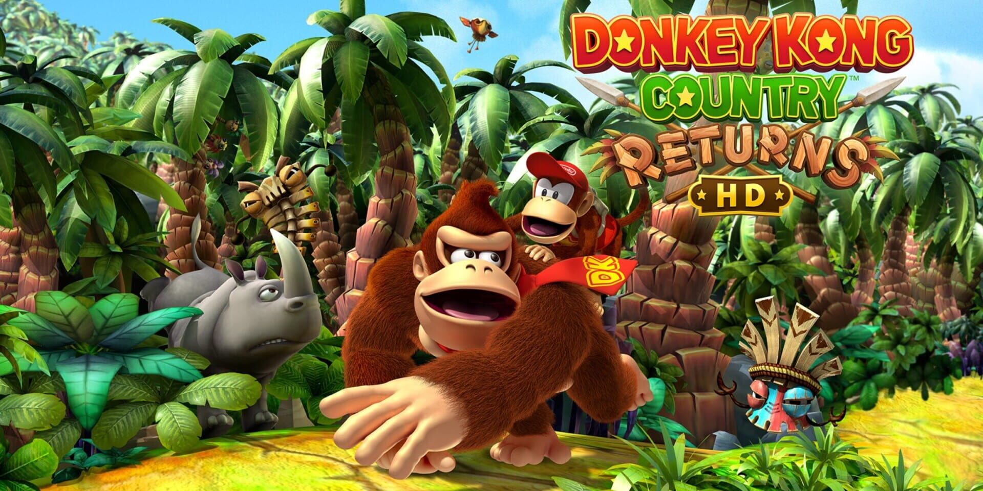 Artwork for Donkey Kong Country Returns HD