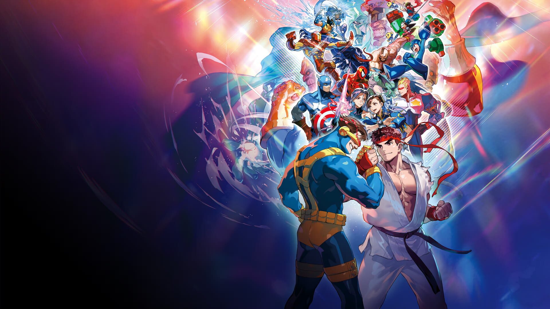 Artwork for Marvel vs. Capcom Fighting Collection: Arcade Classics