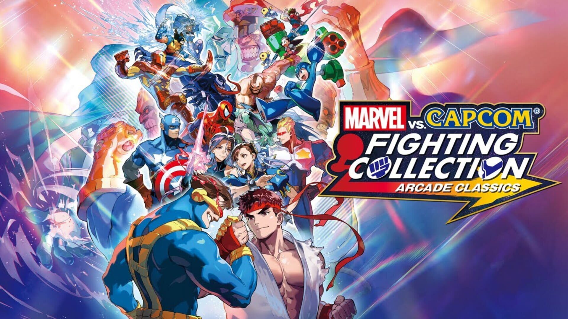 Artwork for Marvel vs. Capcom Fighting Collection: Arcade Classics