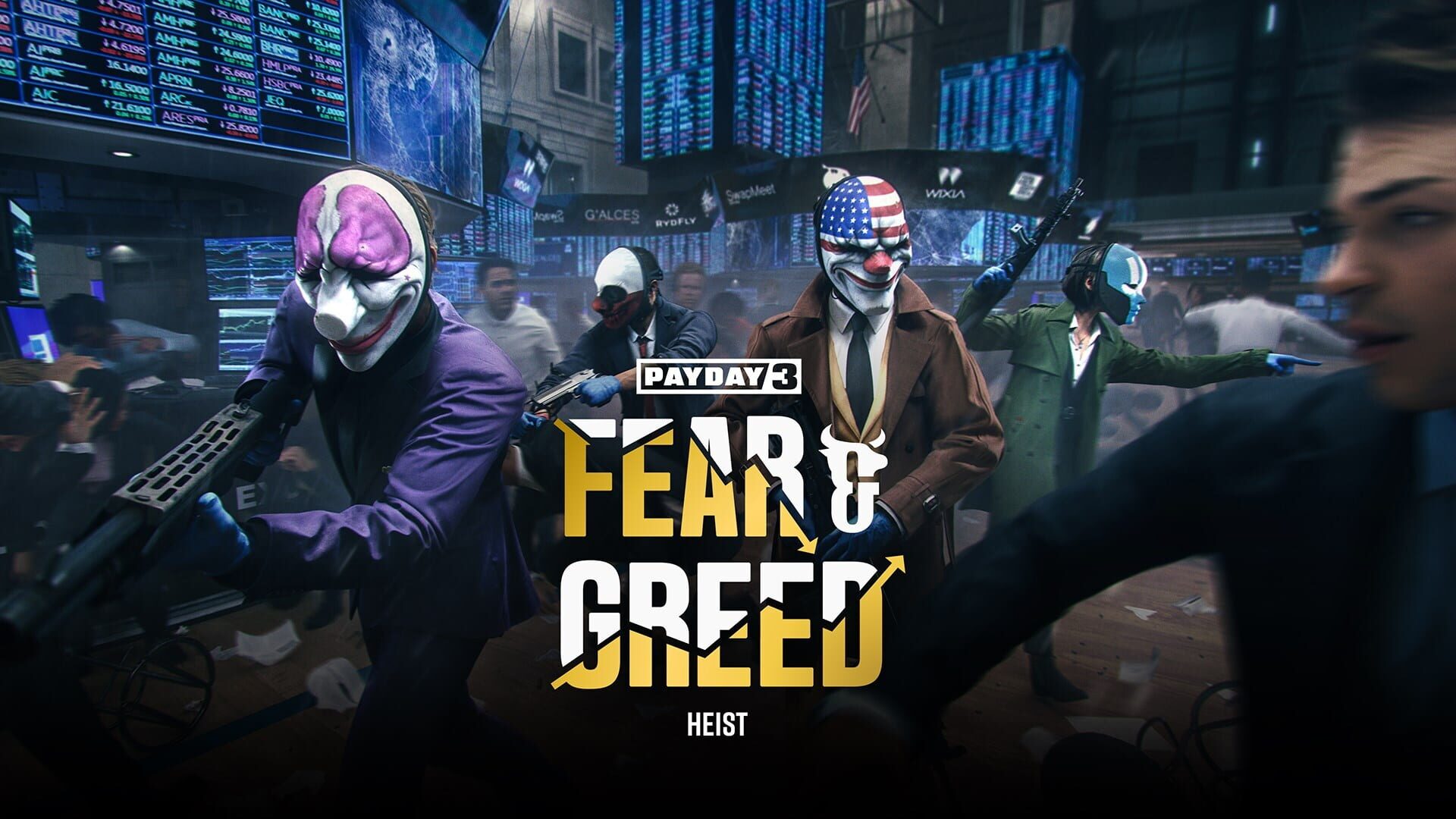 Artwork for Payday 3: Fear & Greed Heist