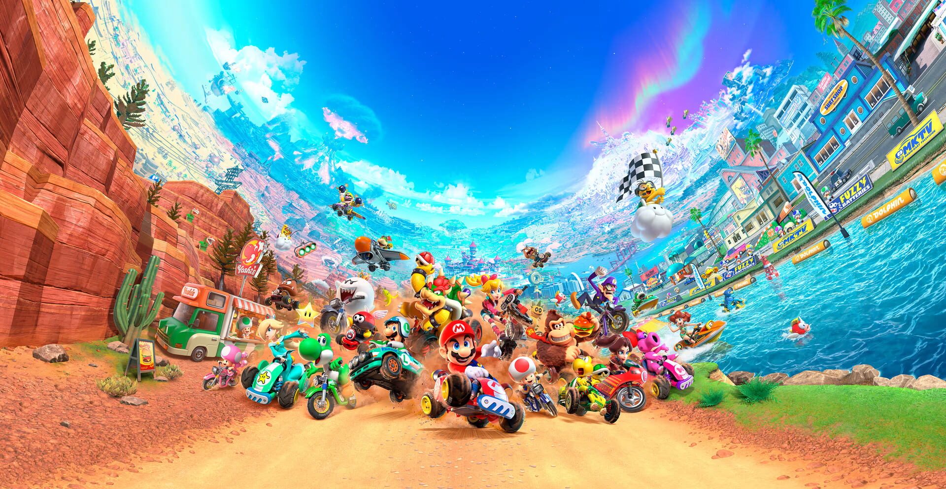 Artwork for Mario Kart World
