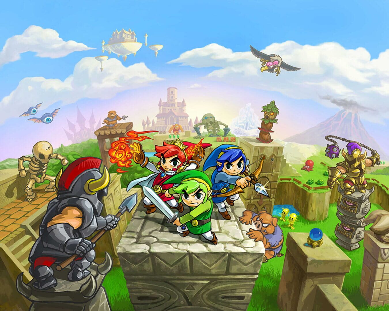 Artwork for The Legend of Zelda: Tri Force Heroes