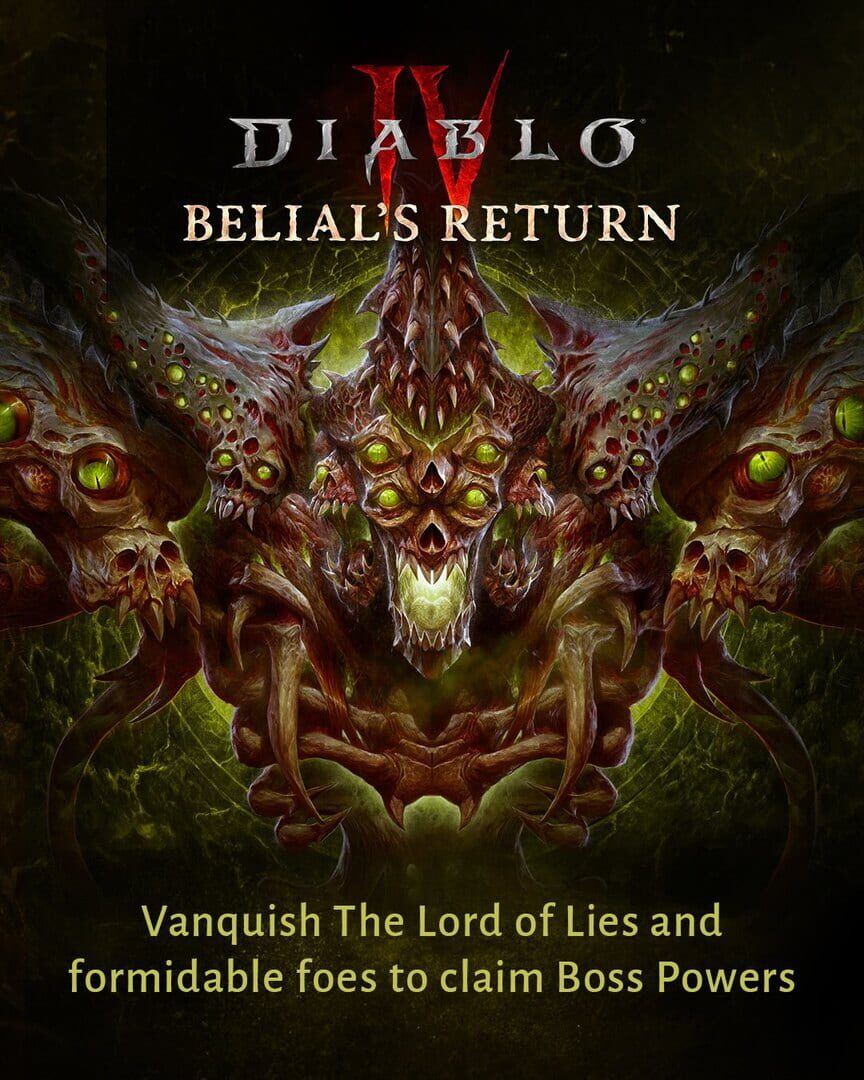Artwork for Diablo IV: Belial's Return