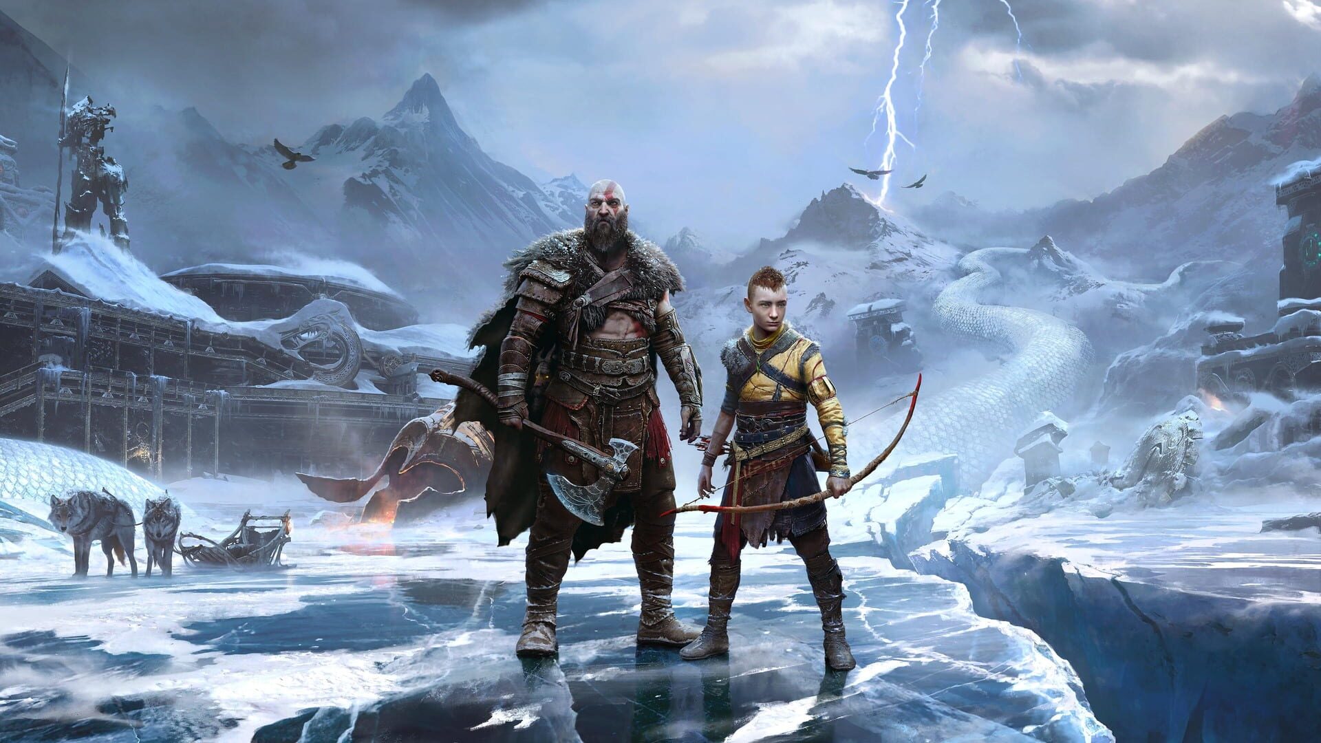 Artwork for God of War Ragnarök