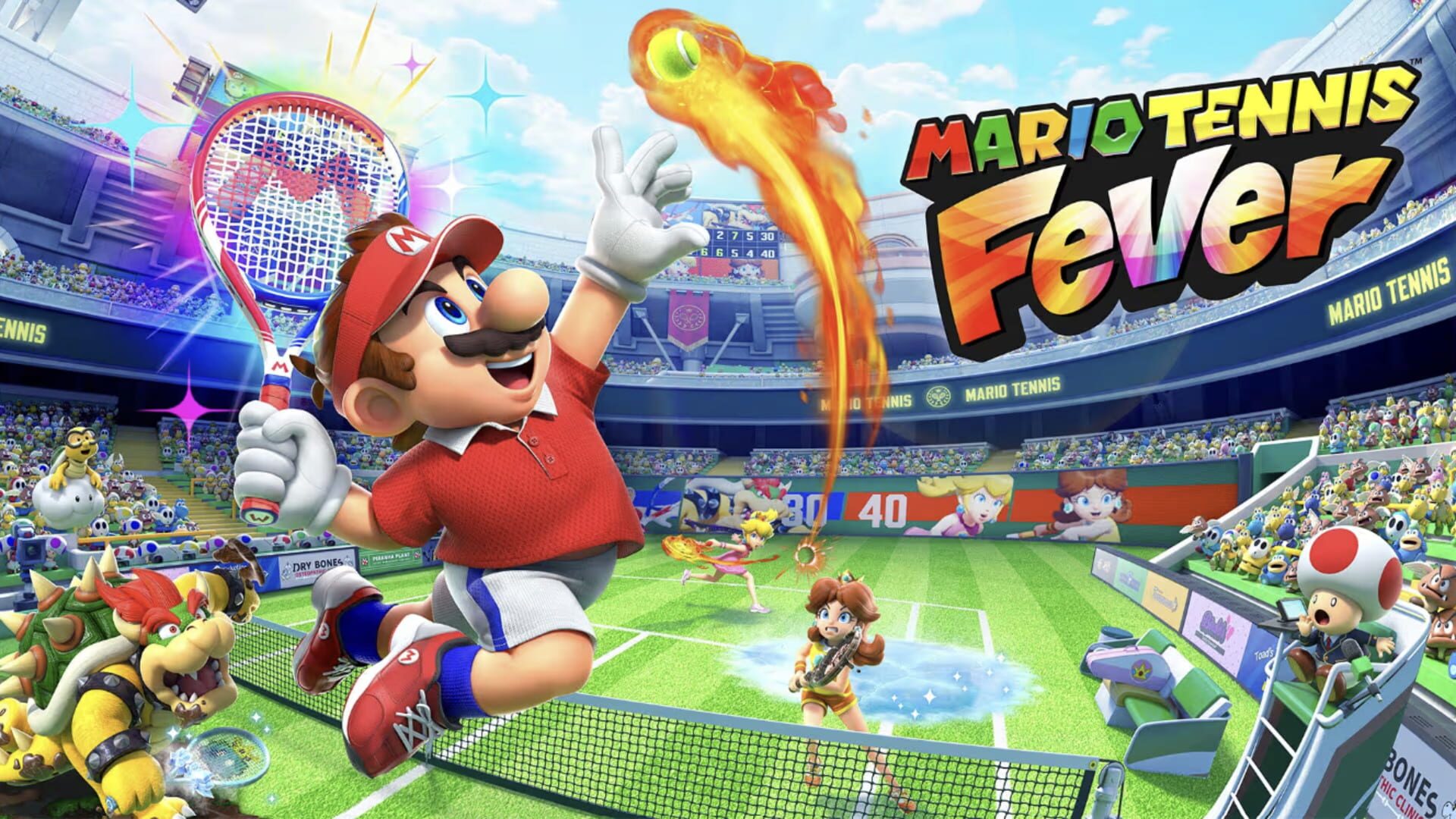 Artwork for Mario Tennis Fever