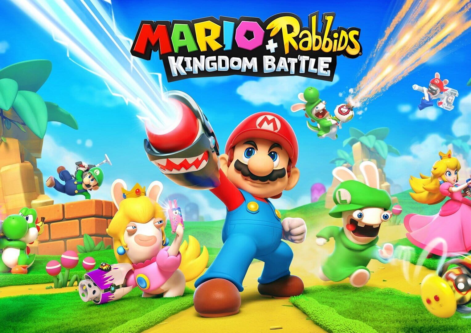Artwork for Mario + Rabbids Kingdom Battle