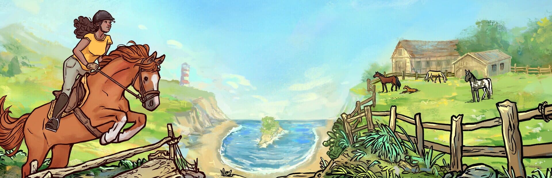 Artwork for Horses of Hoofprint Bay