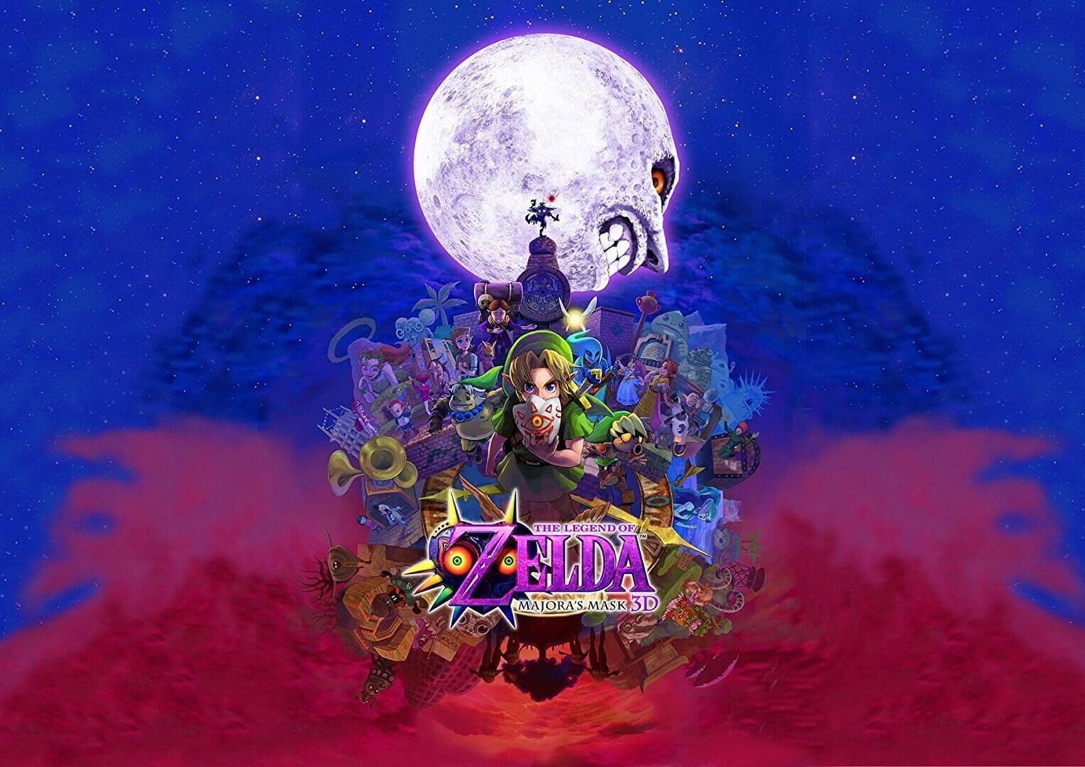 Artwork for The Legend of Zelda: Majora's Mask 3D