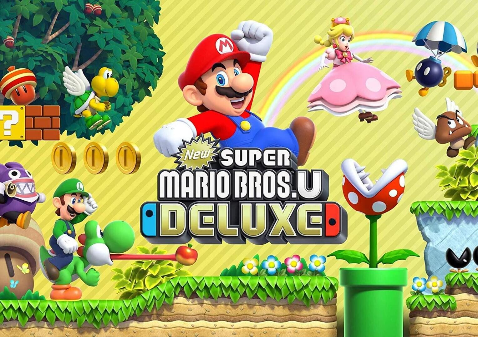 Artwork for New Super Mario Bros. U Deluxe