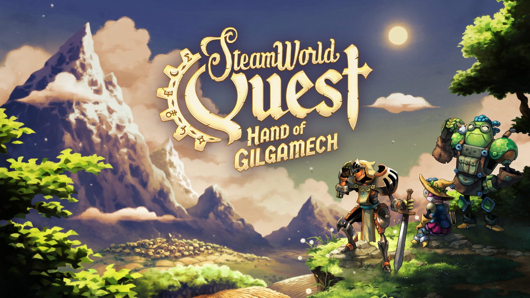Artwork for SteamWorld Quest: Hand of Gilgamech