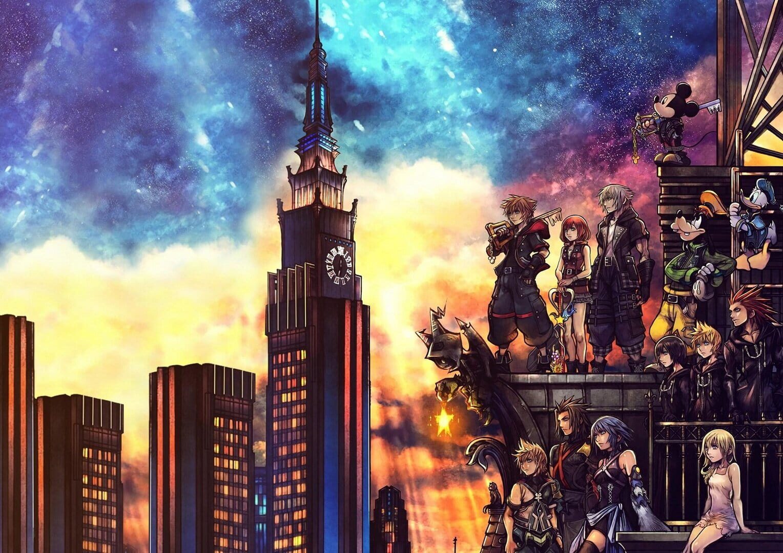 Artwork for Kingdom Hearts III