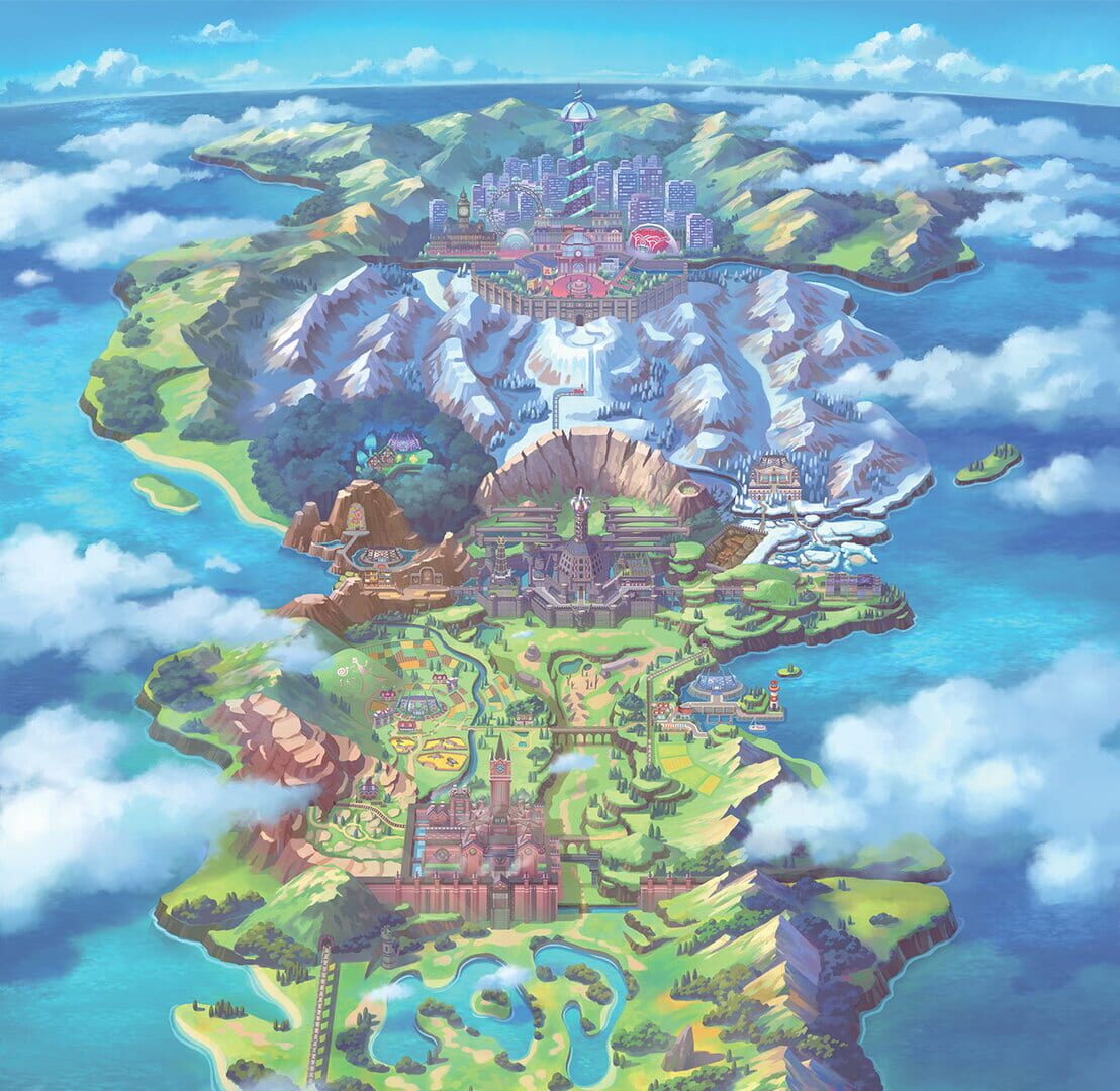 Artwork for Pokémon Shield