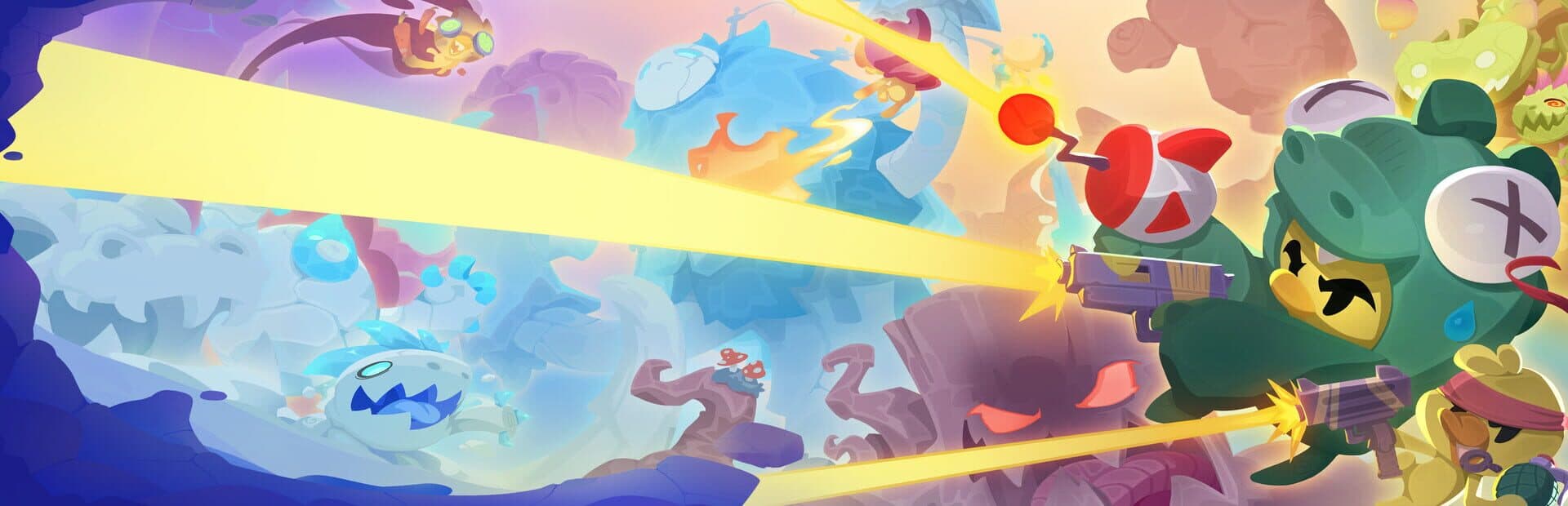 Artwork for Dino-Ducks Mayhem