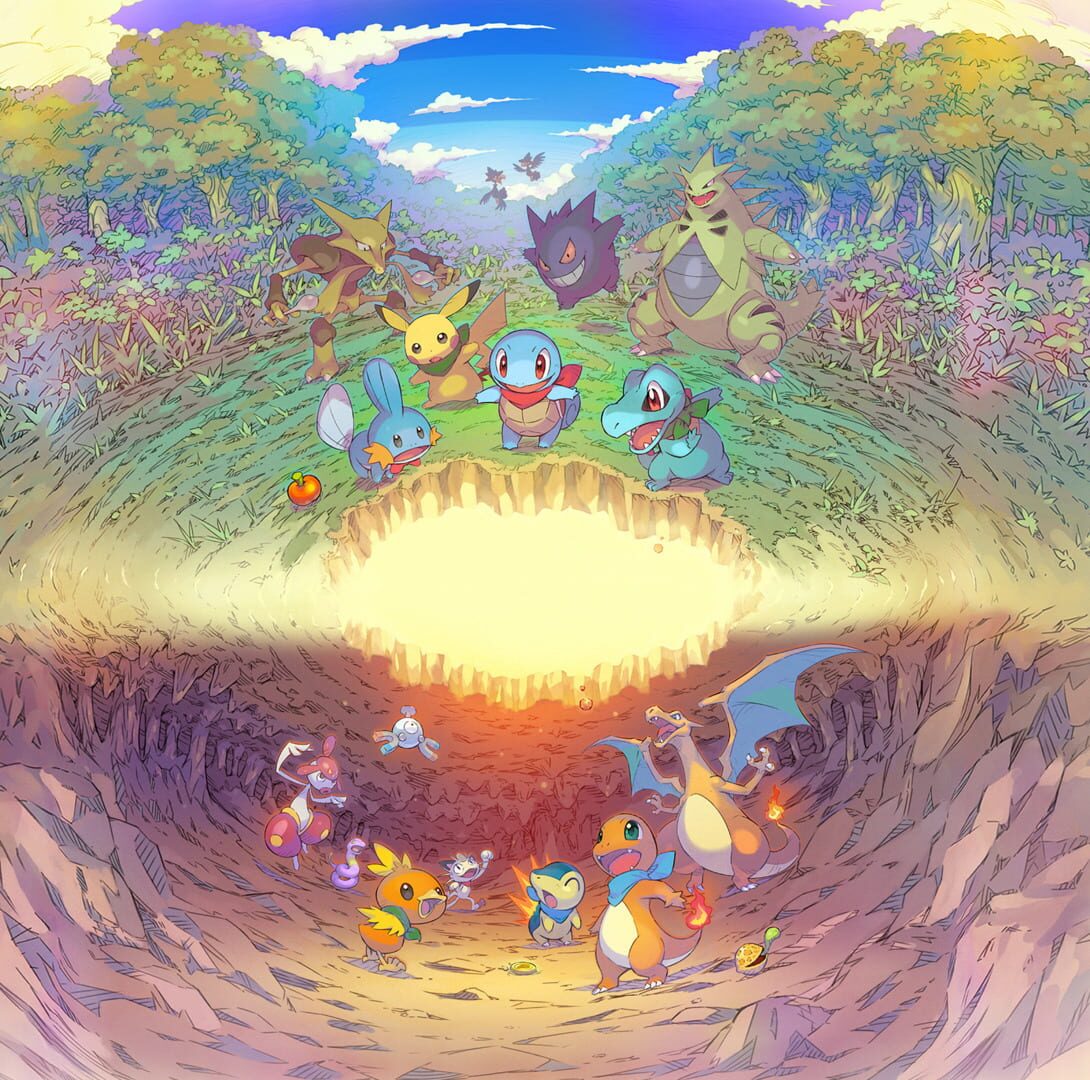 Artwork for Pokémon Mystery Dungeon: Rescue Team DX