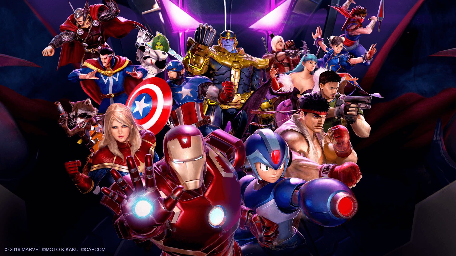 Artwork for Marvel vs. Capcom: Infinite