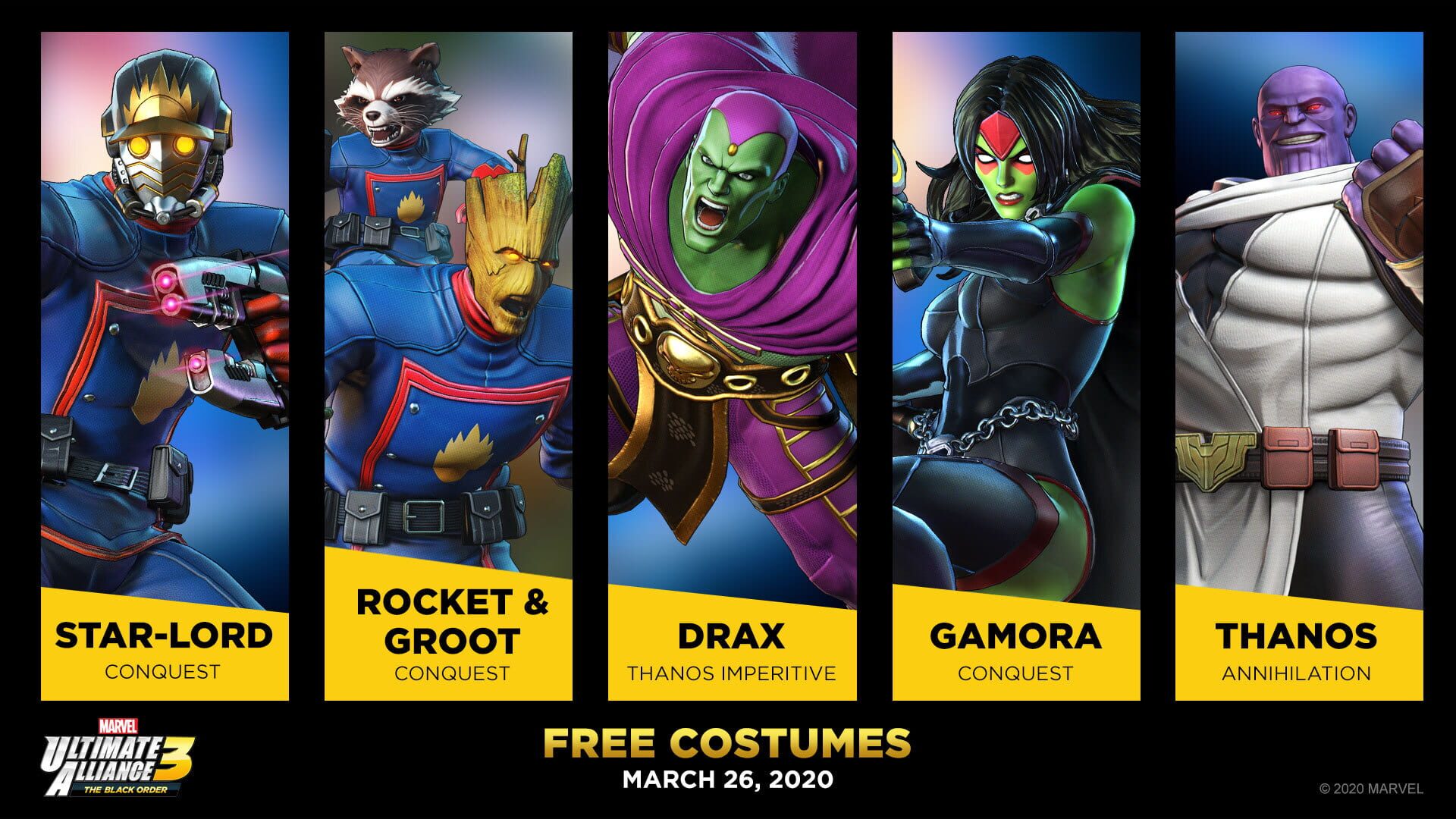 Artwork for Marvel Ultimate Alliance 3: The Black Order - Shadow of Doom