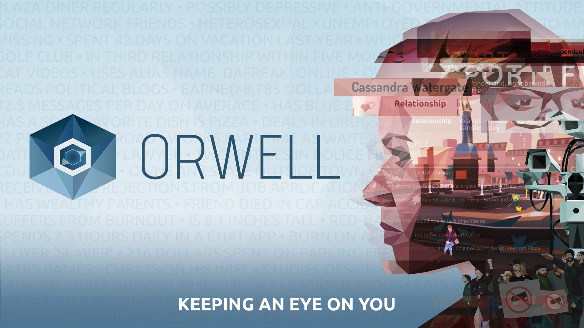 Artwork for Orwell: Keeping an Eye on You