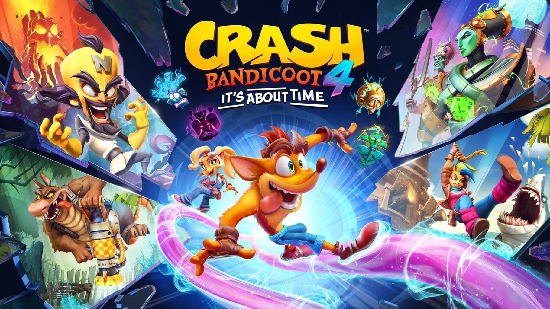 Artwork for Crash Bandicoot 4: It's About Time