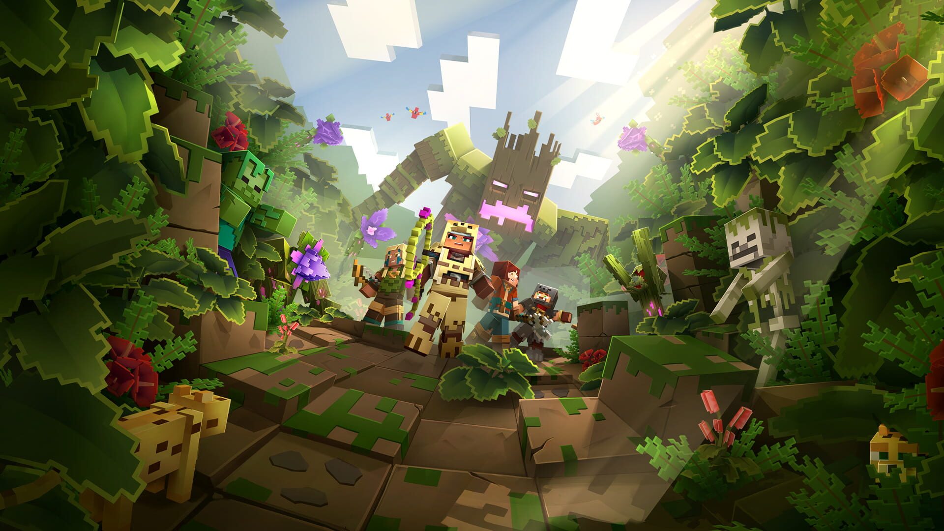 Artwork for Minecraft Dungeons