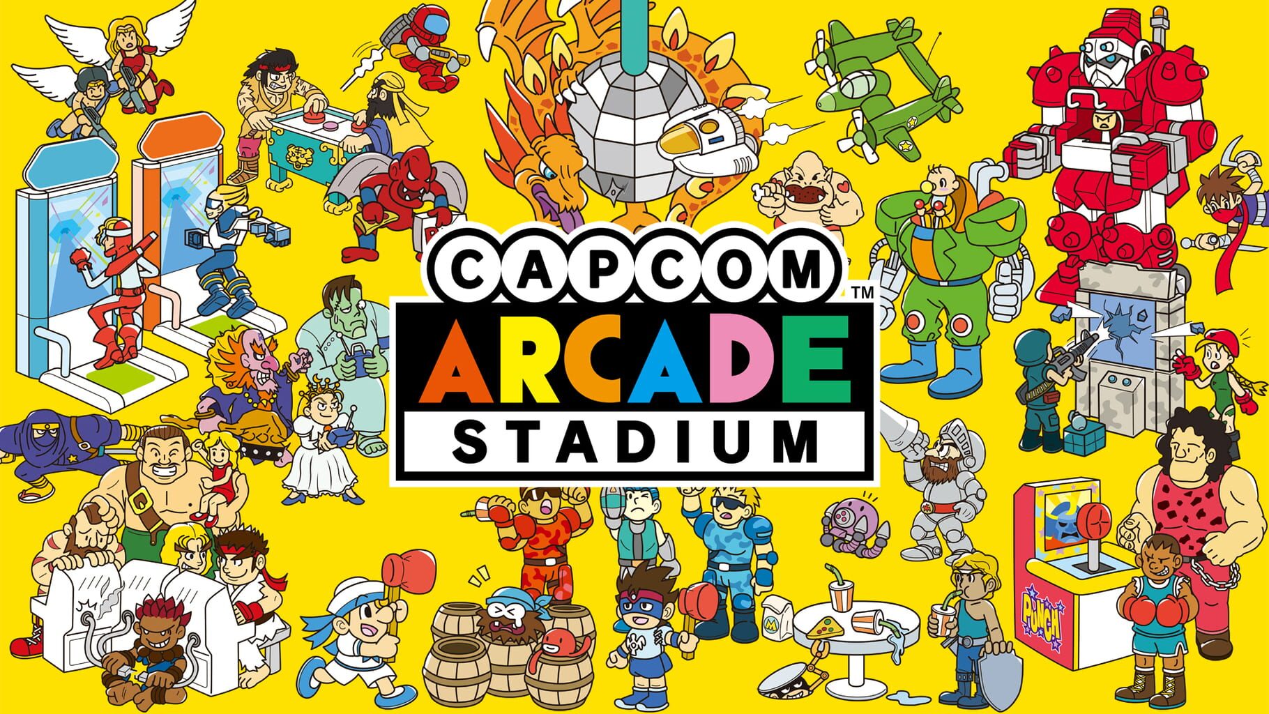 Artwork for Capcom Arcade Stadium