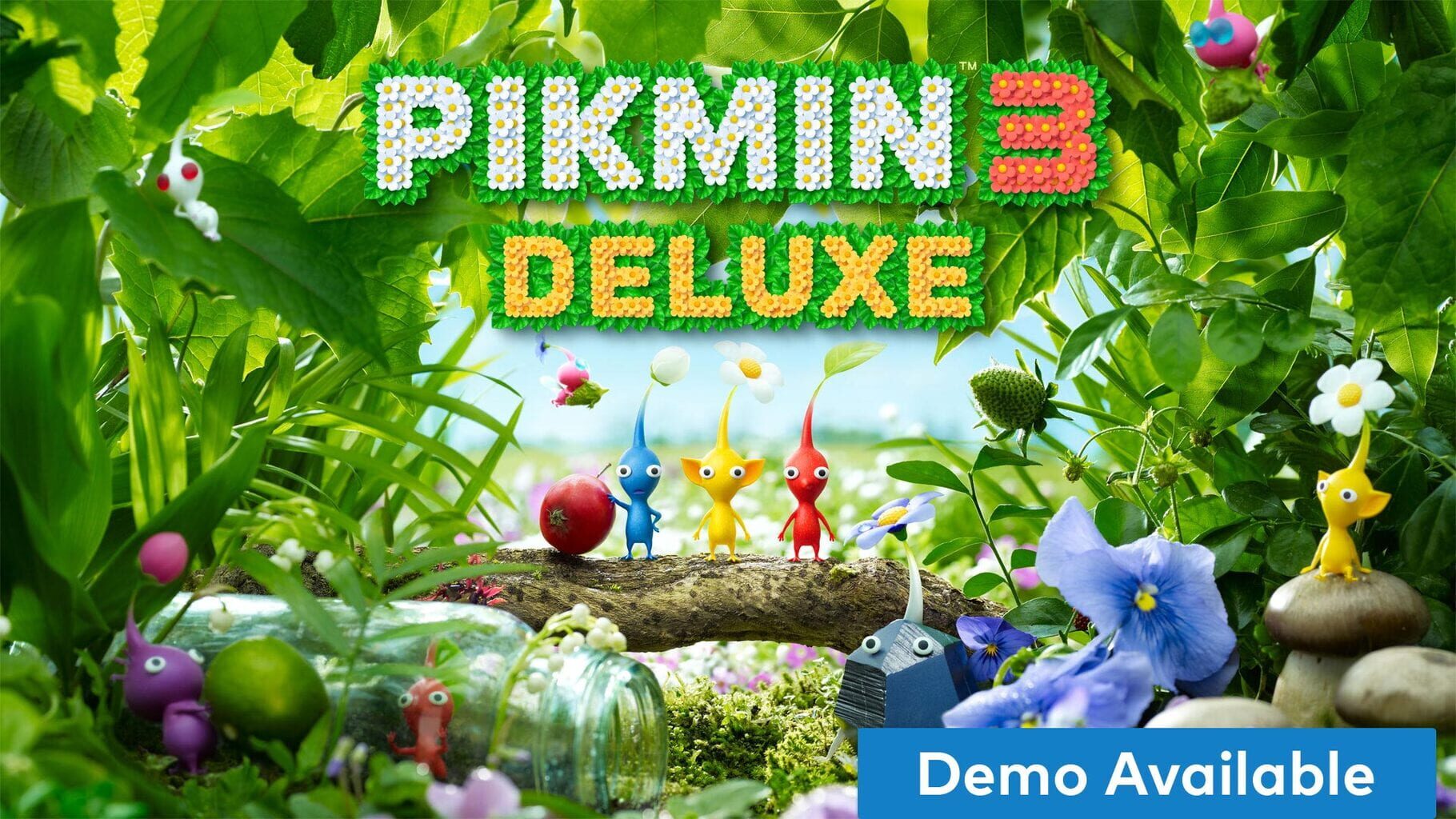 Artwork for Pikmin 3 Deluxe