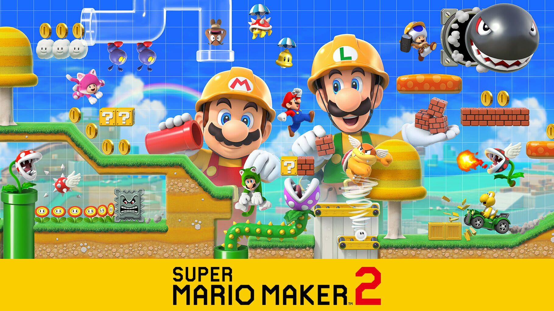 Artwork for Super Mario Maker 2