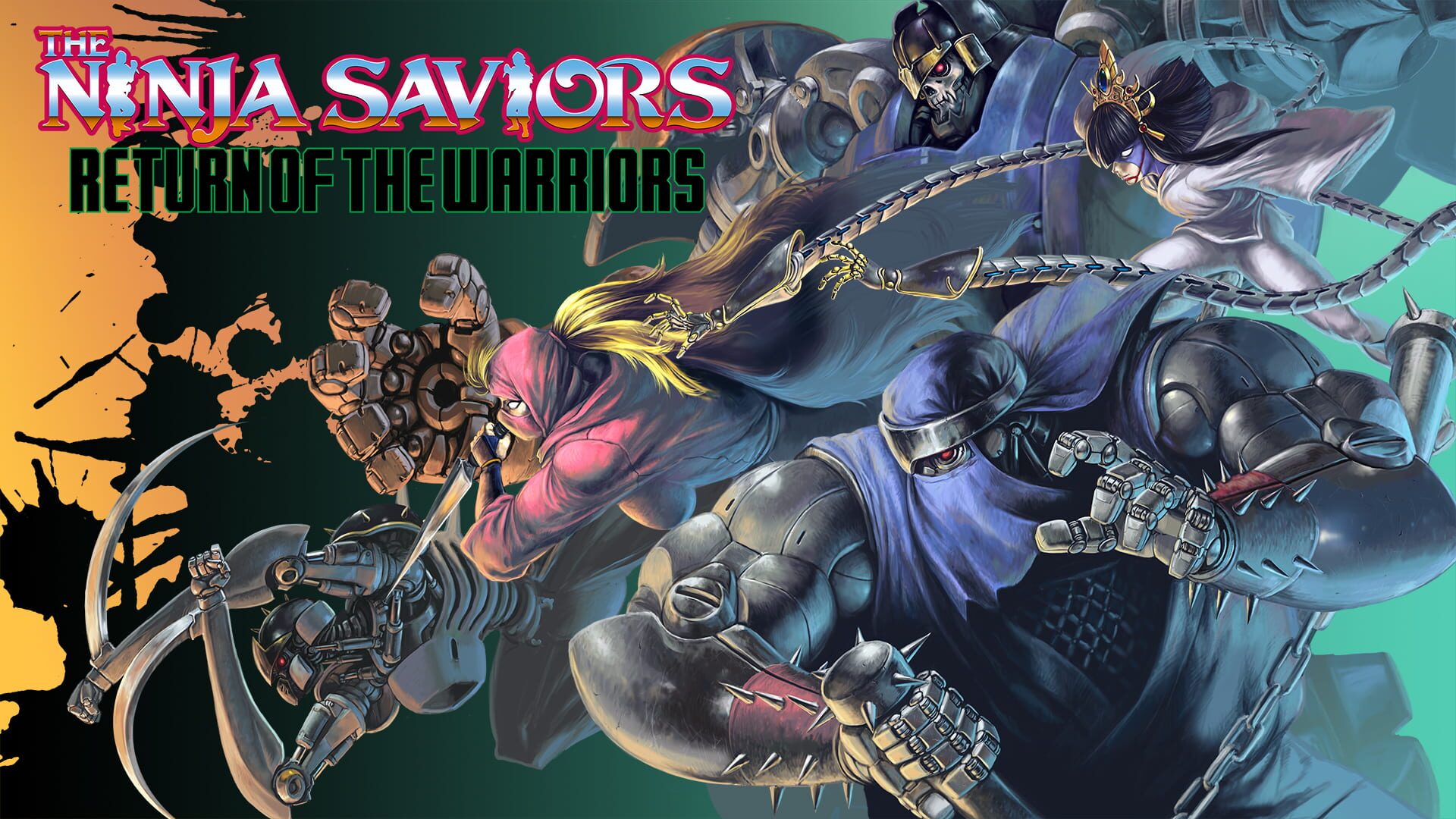 Artwork for ​The Ninja Saviors: Return of the Warriors