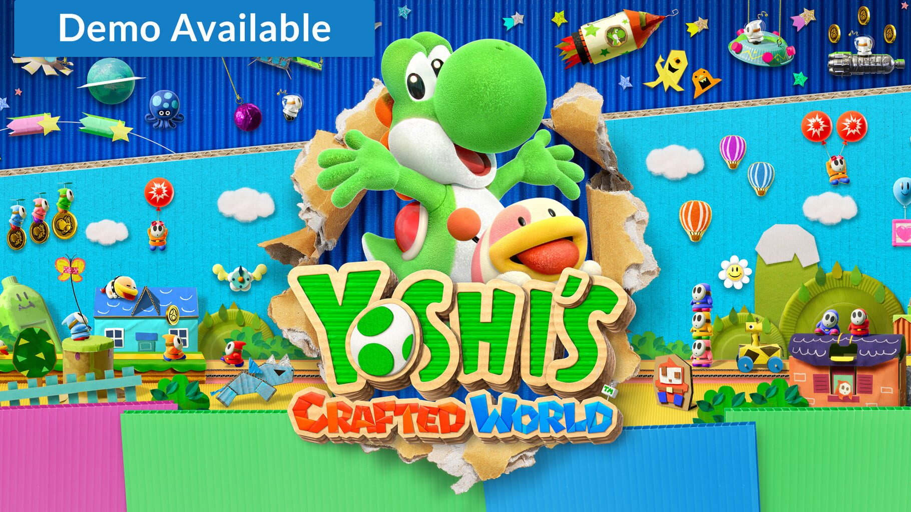 Artwork for Yoshi's Crafted World