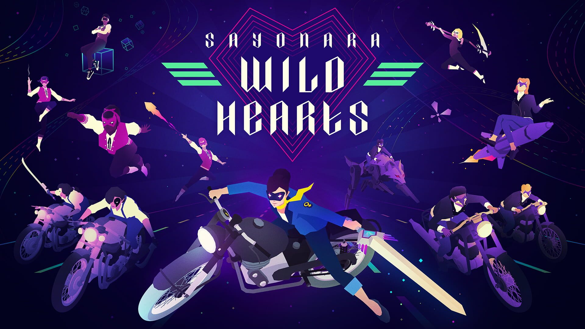 Artwork for Sayonara Wild Hearts