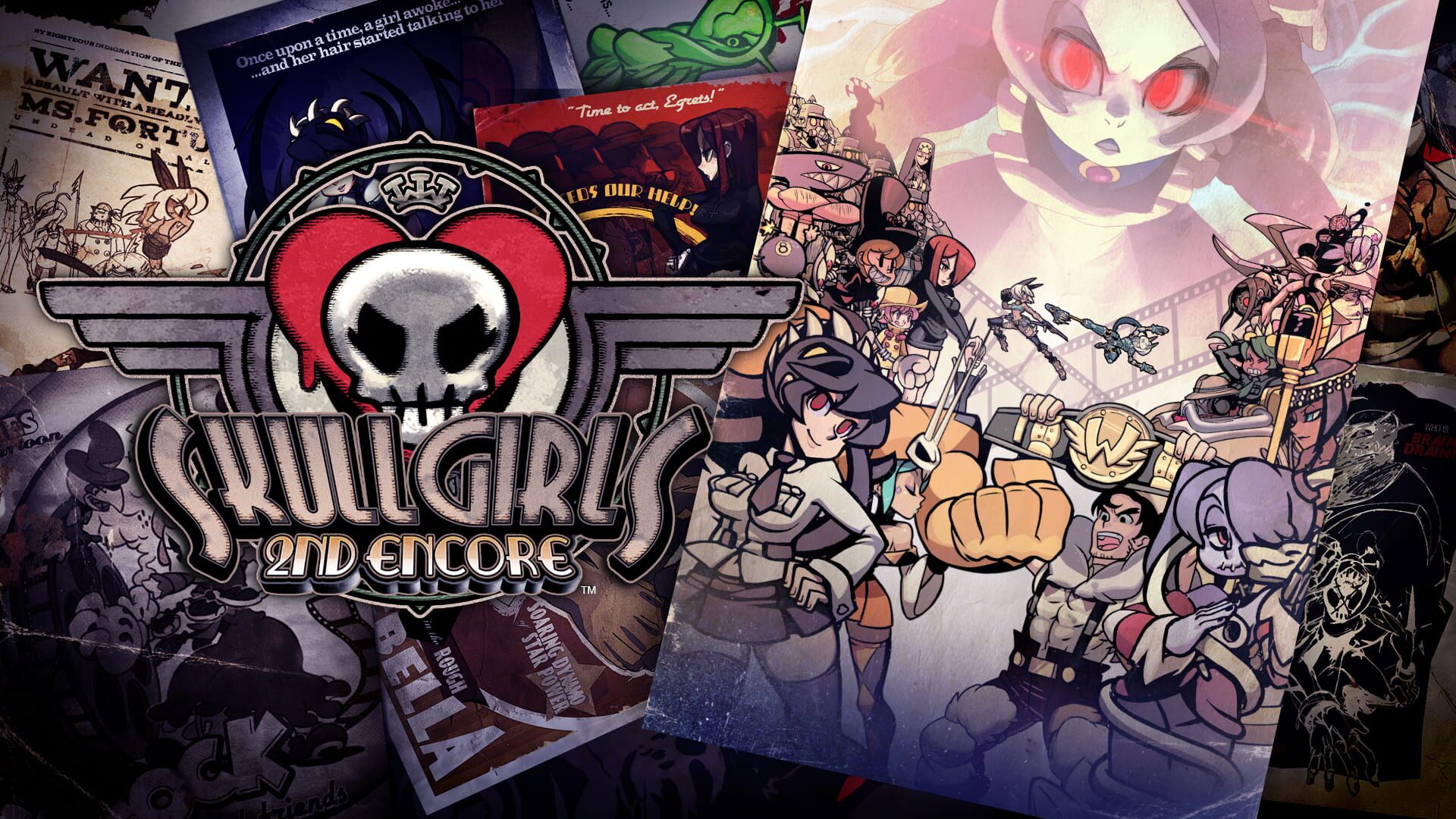 Artwork for Skullgirls: 2nd Encore