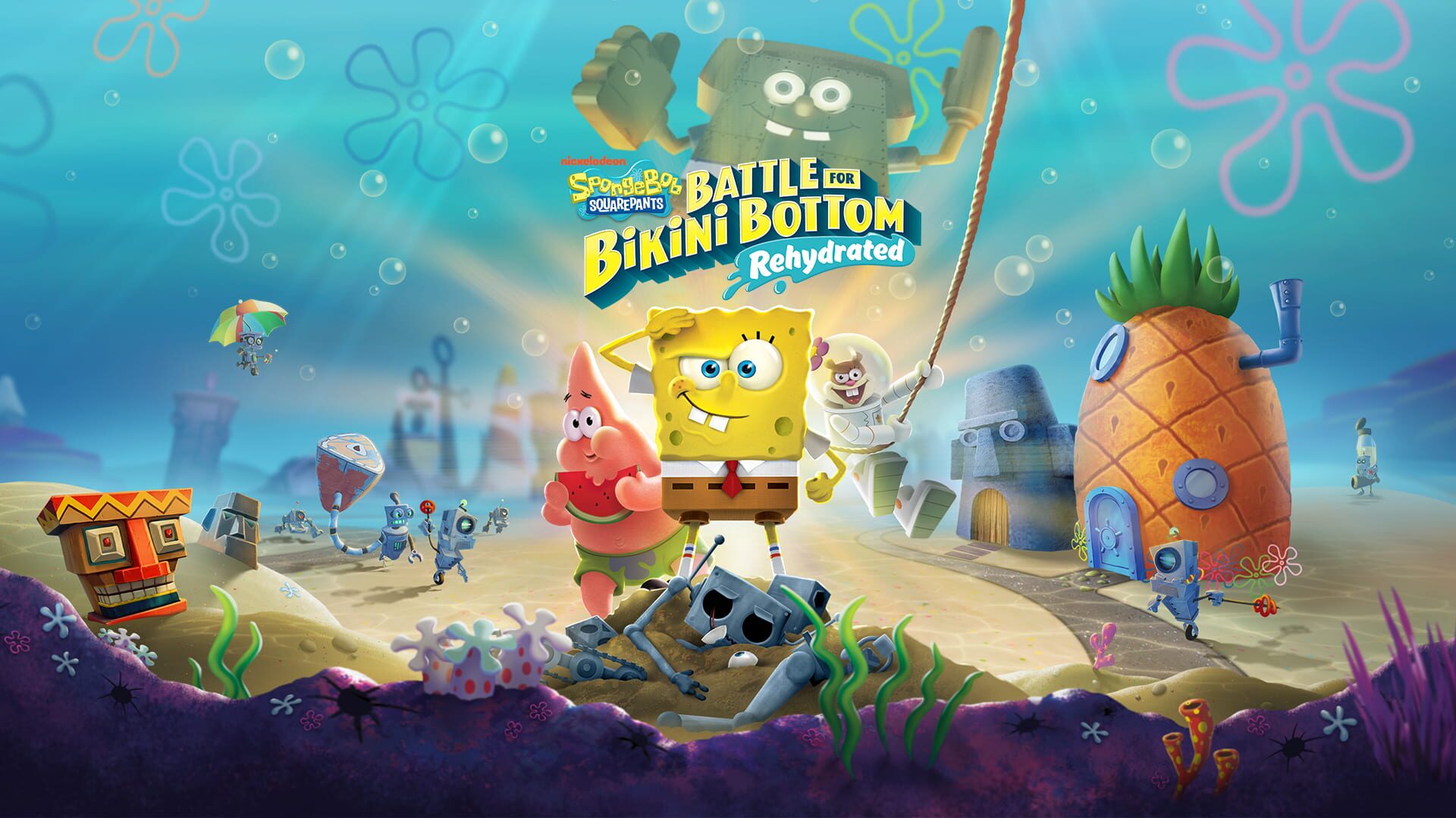 Artwork for SpongeBob SquarePants: Battle for Bikini Bottom - Rehydrated