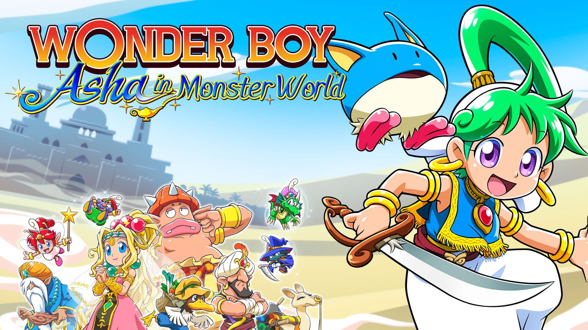 Artwork for Wonder Boy: Asha in Monster World