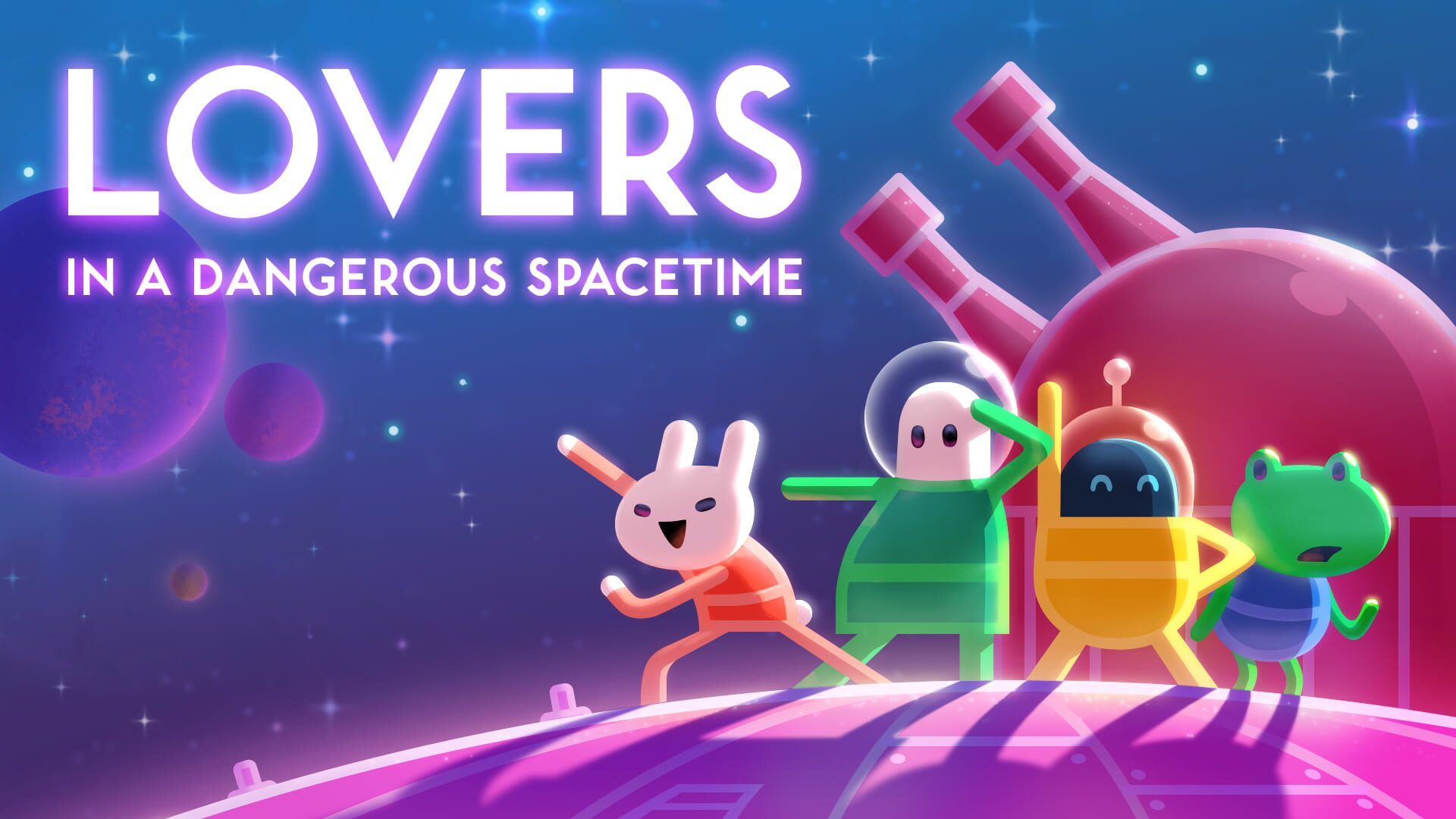 Artwork for Lovers in a Dangerous Spacetime