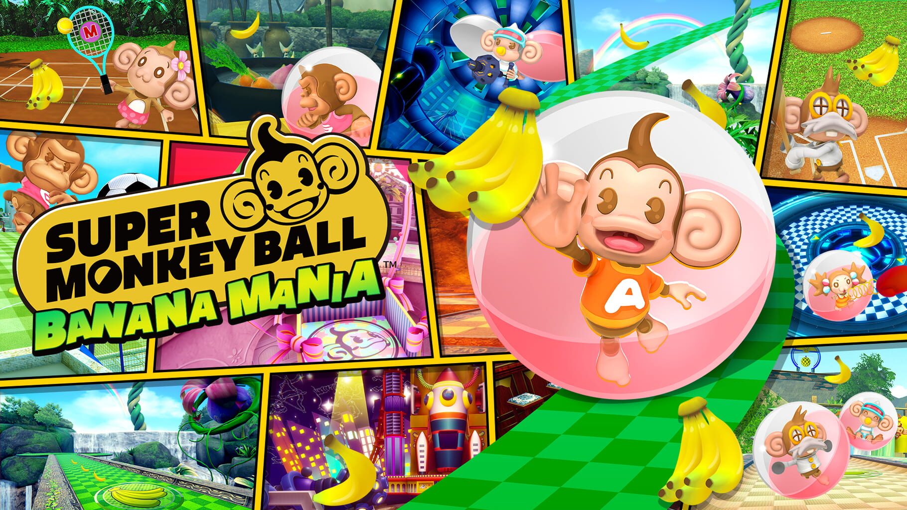 Artwork for Super Monkey Ball: Banana Mania