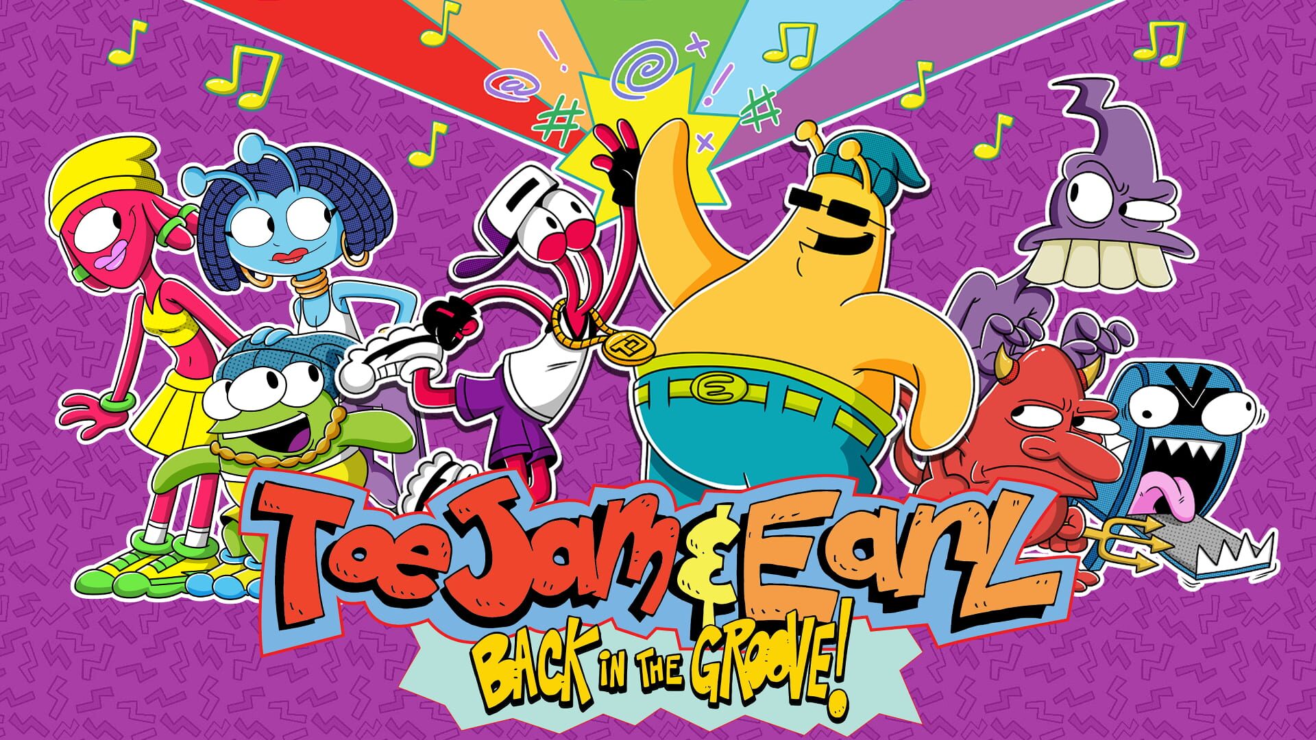 Artwork for ToeJam & Earl: Back in the Groove