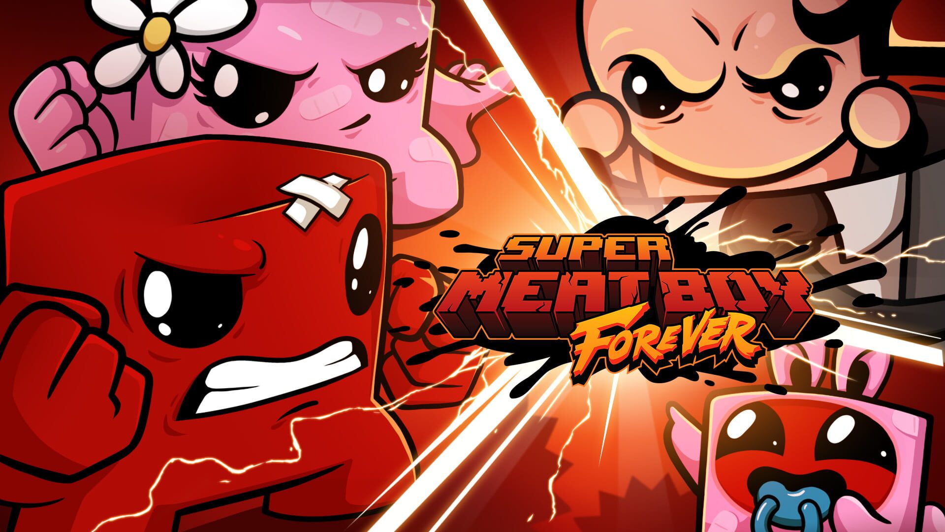 Artwork for Super Meat Boy Forever