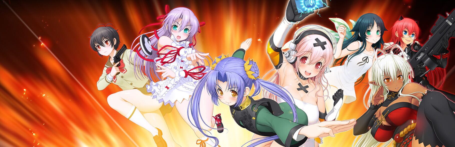 Artwork for Nitroplus Blasterz: Heroines Infinite Duel